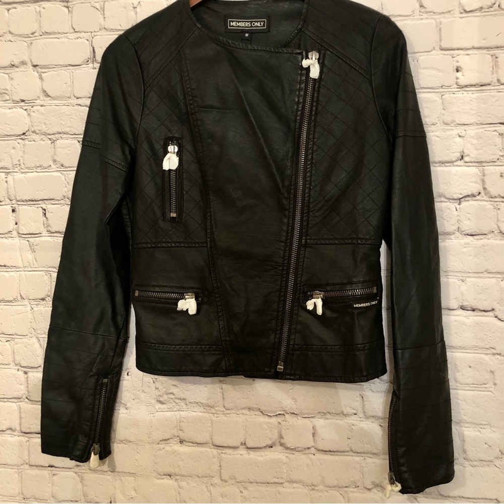 NWT Members Only X Urban Outfitters Leather Jacket